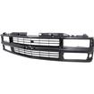 1994-2000 Chevrolet GMT400 Series Truck; Front Grill; Dual Composite Headlamps; Black