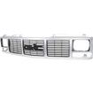 1988-93 GMC Pickup, Jimmy, Yukon, Suburban; Front Grill; C1500; Argent Silver 