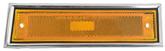 1981-91 Chevrolet, GMC Truck; Front Side Marker Lamp Assembly; with Bright Trim Bezel; LH Driver Side