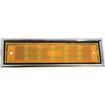 1981-91 Chevrolet/GMC Truck; Front Side Marker Lamp Assembly; With Bright Trim Bezel; LED Conversion; RH