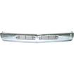 1988-98 Chevrolet, GMC Truck; Front Bumper; With Dual Insert; Without Lights; Chrome