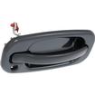 1999-07 Chevrolet, GMC Truck/SUV; Exterior Door Handle; With Key Hole; Black Smooth; Front; Right