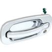 1999-07 Chevy GMC Truck, SUV; Exterior Door Handle; with Key Hole; Chrome; Front; LH Drivers Side