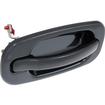 1999-07 Chevrolet, GMC Truck/SUV; Exterior Door Handle; Without Key Hole; Black Smooth; Front; Right