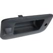 2007-13 Chevrolet, GMC Truck; Tail Gate Handle Bezel; Black Textured; With Key Hole; With Backup Camera Hole