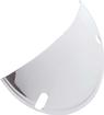 Chrome Headlamp Half Shields For 5-3/4" Headlamps