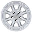 15" x 7" The Glen Wheel (Aluminum)-5 X 4.5" Bolt Pattern - 4" Backspacing - Gray Finish