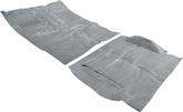 1973-77 Blazer / Jimmy 2 Wheel Drive Gray Passenger Area Molded Cut Pile Carpet Set