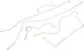 1960-63 Chevrolet/GMC 2WD Long Bed  Pickup 6 Piece OE Material Brake Line Set 