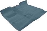1973-74 Chevy / GMC Crew Cab Pickup 4 Wheel Drive Medium Blue Molded Loop Carpet Set