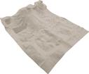 1981-91 Chevy/GMC Crew Cab Pickup 2 WD / 4 Speed Medium Silver Molded Cut Pile Carpet Set
