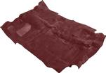 1992-97 Chevy/GMC Crew Cab Pickup Claret / Oxblood Molded Cut Pile Carpet Set