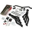1967-72 Chevrolet & GMC C10/C20 Pickup & Suburban; Engine Swap-In-A-Box Kit; GM LS Gen III & IV; Auto Trans; 1-3/4" Mid-Length Headers; Black-Maxx Black Ceramic Coated
