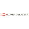 1992-93 Chevrolet Fleetside Truck Tailgate Decal Charcoal/Red 1.75" Tall