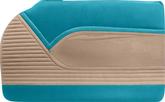 1955 Bel Air 2 Door Hardtop Turquoise / Beige Door Panel Set