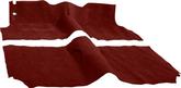 1955 Bel Air, Two-Ten; 2-Door Hardtop; Bench Seat; Cut & Sewn Carpet Set; Loop; Emberglow
