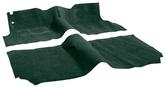 1955 BEL AIR, TWO-TEN; 4 DOOR SEDAN; BENCH SEAT; CUT & SEWN CARPET SET; LOOP; DARK GREEN