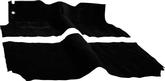1955 Bel Air, Two-Ten; 4 Door Sedan; Bucket Seats; Cut & Sewn Carpet Set; Daytona Weave; Black