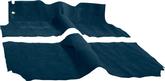 1956 Bel Air, Two-Ten; 2 Door Sedan; Bench Seat; Cut & Sewn Carpet Set; Loop; Medium Blue
