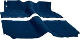 1955 Bel Air, Two-Ten; 2 Door Wagon; Bucket Seats; Cut & Sewn Carpet Set; Daytona Weave; Blue