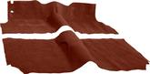 1957 Bel Air, Two-Ten; 2 Door Hardtop; Bench Seat; Cut & Sewn Carpet Set; Loop; Dark Copper