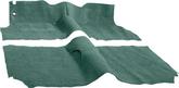 1957 Bel Air, Two-Ten; 4 Door Hardtop; Bench Seat; Cut & Sewn Carpet Set; Loop; Light Green