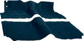 1957 Bel Air, Two-Ten; 2 Door Wagon; Bucket Seats; Cut & Sewn Carpet Set; Cutpile; Dark Blue