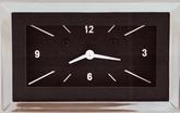 1957 Chevrolet Black Face Tetra Series Dash Clock with Reset Switch