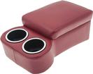 Classic Consoles Universal Fit Cruiser Bench Seat Console - Red