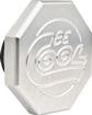Octagon Radiator Cap with "Be Cool" Logo and  Natural Finish
