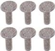 1953-62 Chevy Bel Air, 150, 210, Impala, Biscayne, Truck;  Electrical ID Tag Fastener Set; 6 Piece Set