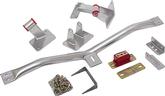 BRP/Muscle Rods; 1955-57 Chevrolet Bel Air/150/210; LS Conversion Kit; 4L60E, 4L65E & 4L70E Transmission; Red Mounts