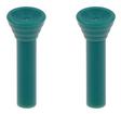 1961-93 GM Door Lock Knobs; For Color Keyed Interior; 65-66 Turquoise