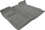 1967-72 GM Standard Cab Pickup 2 WD / Low Hump / Column Shift Gunmetal Gray Molded Loop Carpet Set