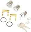 1962-64 Chevy II / Nova Ignition / Door Lock Set With Late Model Key - Square