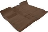 1973-74 GM Standard Cab Pickup 2 WD / Column Shift Dark Saddle Molded Loop Carpet Set