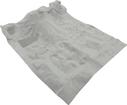 1975-80 Chevy/GMC Standard Cab Pickup 4 WD / 4 Speed Silver Molded Cut Pile Carpet Set