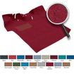1975-80 Truck 4 Wheel Drive 4Speed Dark Red/Carmine Cut Pile Carpet with Mass Backing