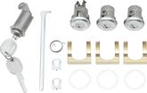 1962-65 Chevy II / Nova Door/Glove/Trunk Lock Set With Late Style Key