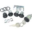1986-92 Camaro; Door, Trunk, Rear Floor Compartment, Rear Stowage; Lock Set; Black Face; With Keys