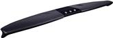 1967-72 GM Trucks; Sport-XR Dash Pad; Black Vinyl/Suede; Gray Stitching; Stainless Grommets