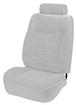 1983 Mustang GLX/GT Coupe Low Back Full Set Leather / Vinyl Seat Upholstery - Opal White