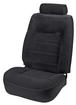 1983 Mustang GLX/GT Convertible Low Back Full Set Leather / Vinyl Seat Upholstery - Black