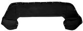 1964-66 Mustang; Padded Convertible Top Boot; Sierra Grain; Black
