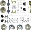 1959-64 Chevrolet 4 Wheel Manual Disc Brake Conversion Set With 11" Drilled/Slotted Rotors