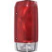1987-89 Ford F150, F250, F350, Bronco; Tail Lamp Lens; Drivers Side