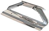 1966-1977 Ford Bronco License Plate Bracket, Stainless Steel