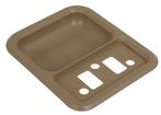 1967-72 Ford F-100, F-250, F-350, 1978-79 Bronco; Door Panel Arm Rest Cup; Tan