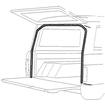 1969-77 Ford Bronco; Liftgate Weatherstrip Body Seal; Upper