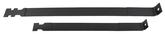 1980-96 Ford F100, F150, F250, F350 Pickup Truck; Side Mount Gas Tank Straps; 19 Gallon Capacity; Pair